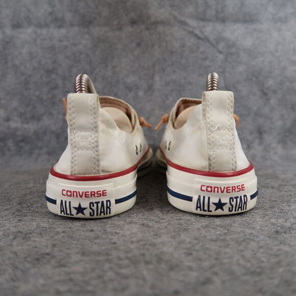 Converse Shoes Womens 7 Sneakers Slip On Chuck Taylor All Star Shoreline White - Picture 5 of 14